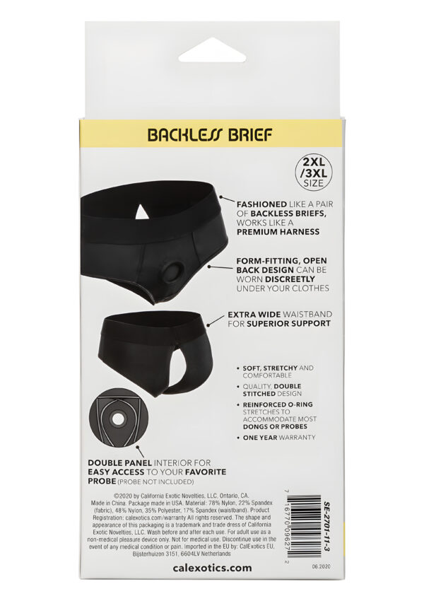 Boundless Backless Brief 2XL 3XL