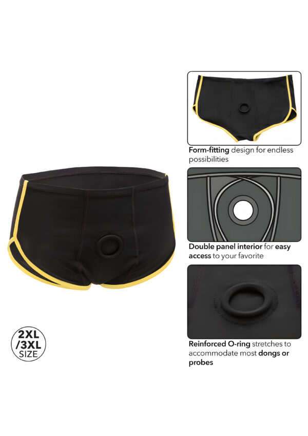 Boundless Black and Yellow Brief 2XL 3XL