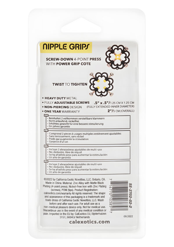 Boundless Nipple Clamps