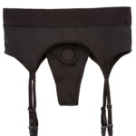 Boundless Thong with Garter Sm Med Black