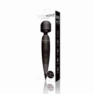 Buy the Bodywand Midnight Bodywand Plug In Uk Black 13in at Cloud Climax