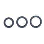 Buy the Boners 3-Piece Cock Ring Set Grey at Cloud Climax