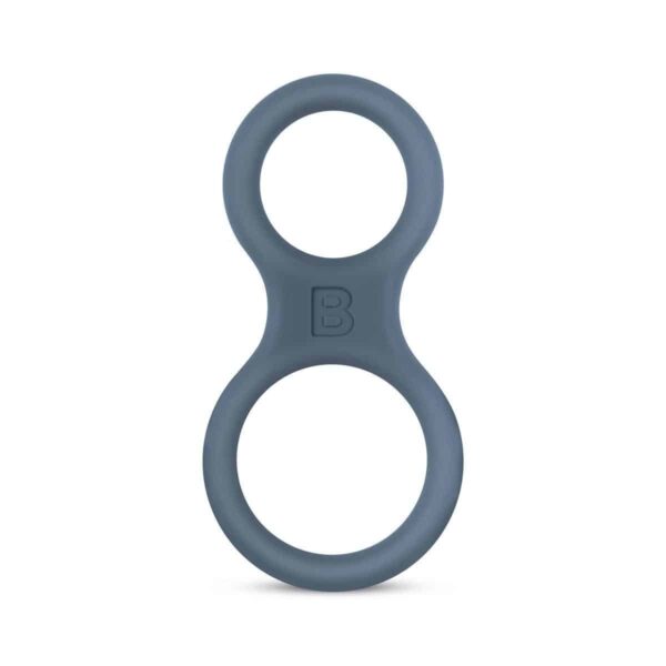 Buy the Boners Silicone Cock Ring And Ball Stretcher Grey at Cloud Climax
