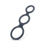 Buy the Boners Triple Cock Ring Grey at Cloud Climax