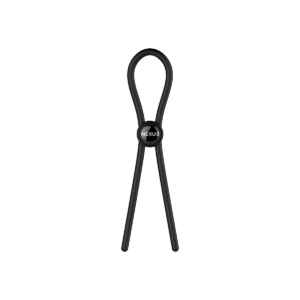 Buy the FORGE Single Adjustable Lasso Silicone Cock Ring - Black at Cloud Climax