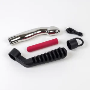 Buy the L'Acier Capo Stainless Steel Vibrating Dildo at Cloud Climax