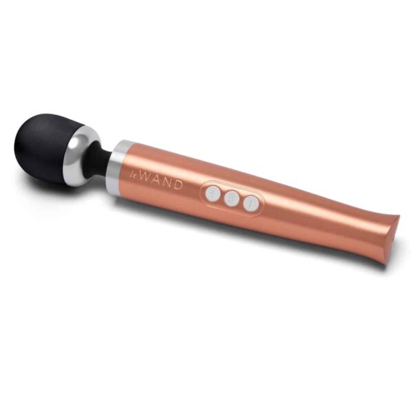 Buy the Le Wand Diecast Rechargeable Massager Rose Gold at Cloud Climax