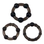 Buy the Me You Us Easy Squeeze Cock Ring Set Black at Cloud Climax