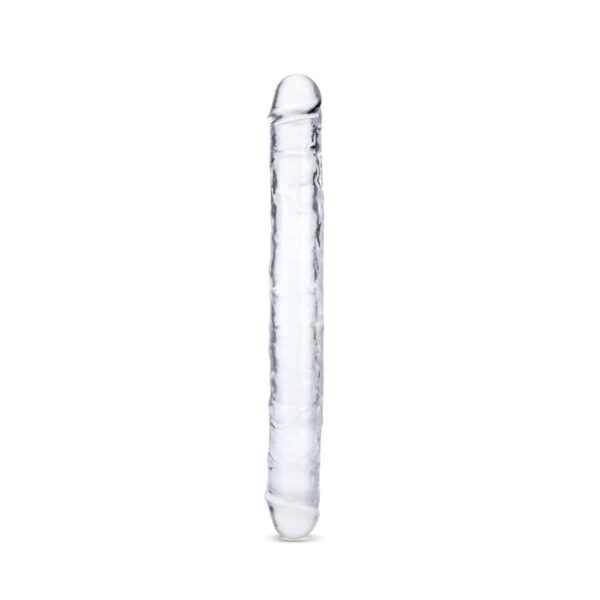 Buy the Me You Us Ultra Cock Clear Jelly Double Ended Dildo 15'' at Cloud Climax