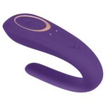 Buy the Satisfyer Double Classic Couples Vibrator Purple at Cloud Climax
