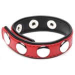 Buy the Strict Leather Cock Gear Speed Snap Cock Ring Red at Cloud Climax