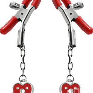 Captive Heart Nipple Clamps