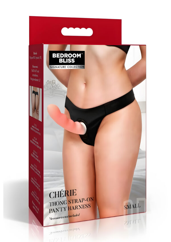 Cherie Thong Strap On Panty Harness Small
