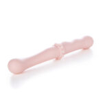 Classic Smooth Double Dildo Intimacy In Pink