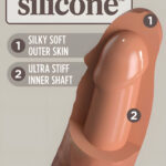 Comfy Silicone Body Dock Kit with 7 Inch Dildo