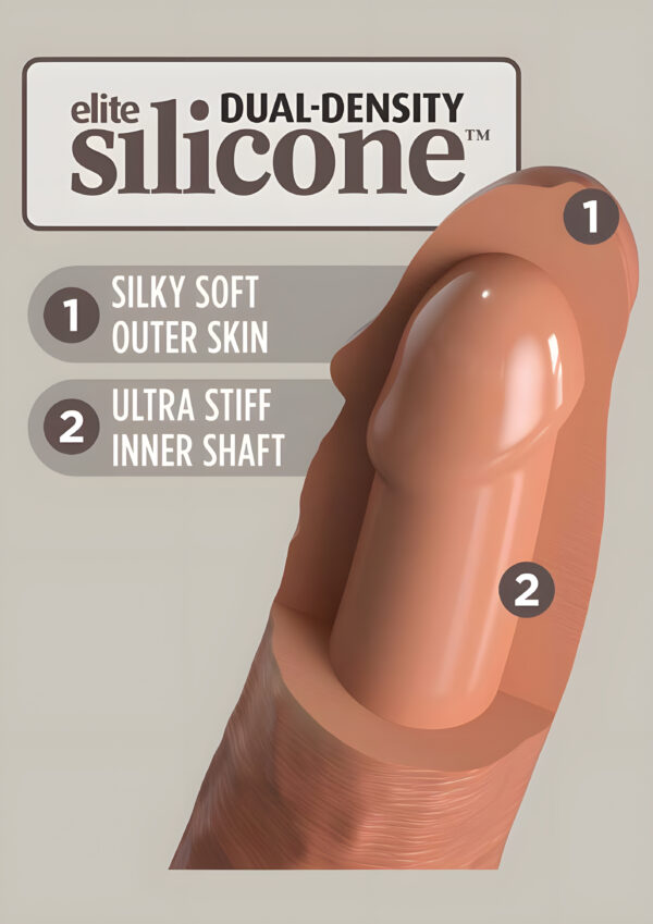 Comfy Silicone Body Dock Kit with 7 Inch Dildo