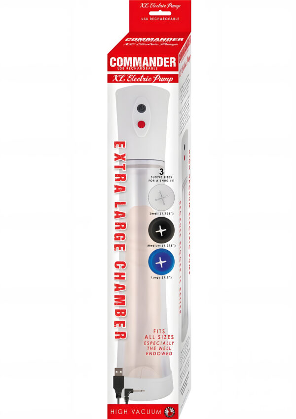 Commander XL Electric Pump Clear