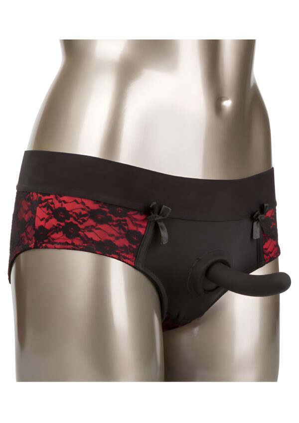 Crotchless Pegging Panty Set Small / Med