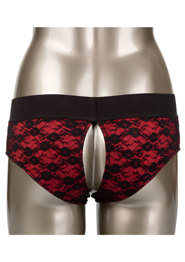 Crotchless Pegging Panty Set Small / Med