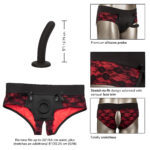 Crotchless Pegging Panty Set Small / Med