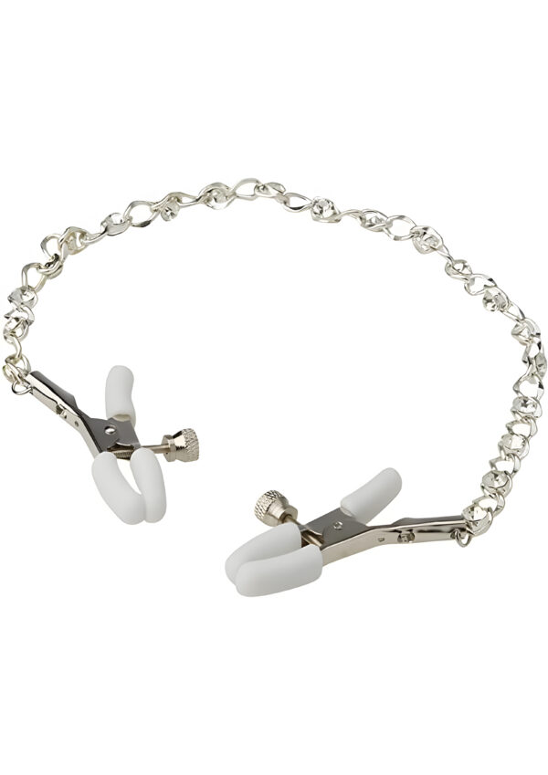 Crystal Chain Nipple Clamps