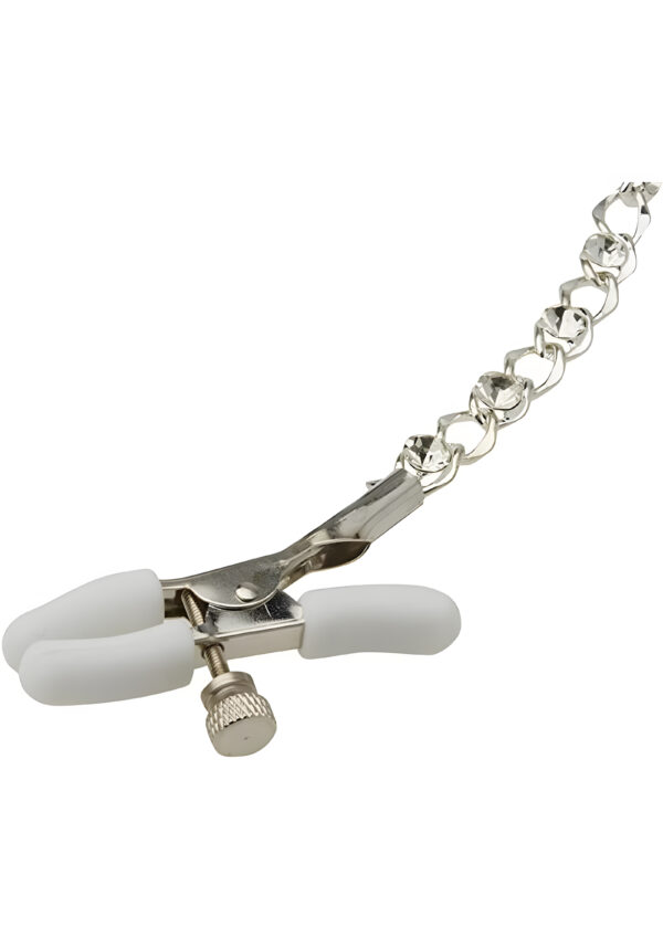 Crystal Chain Nipple Clamps
