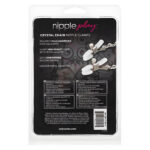 Crystal Chain Nipple Clamps