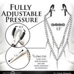 Daggers Double Chain Nipple Clamps