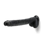 Destroyer Dildo With Suction Cup Black 15 Inch