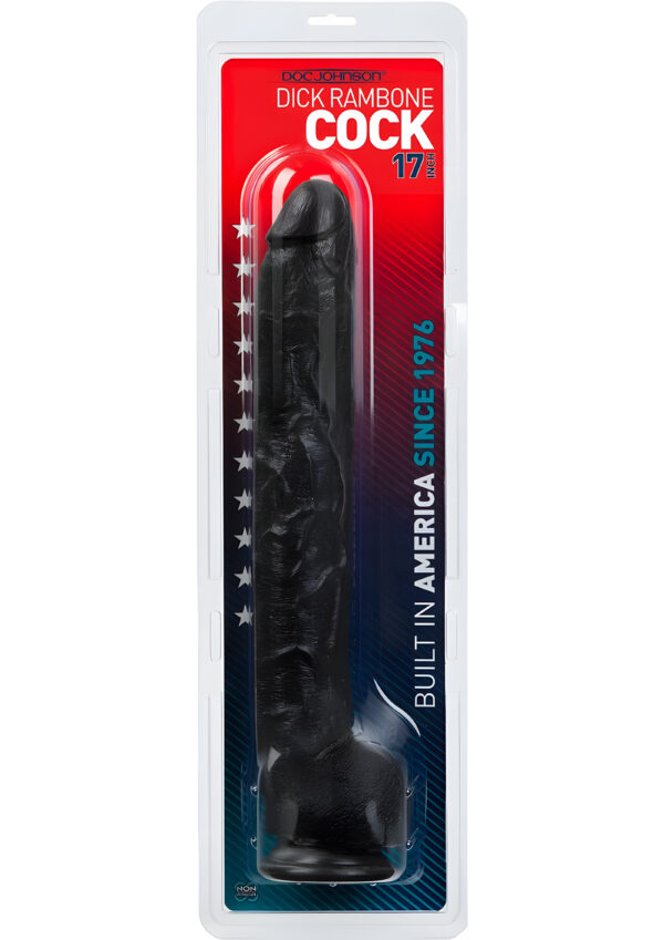 Dick Rambone 18 Inch Cock Black