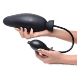 Dick-Spand Inflatable Silicone Dildo