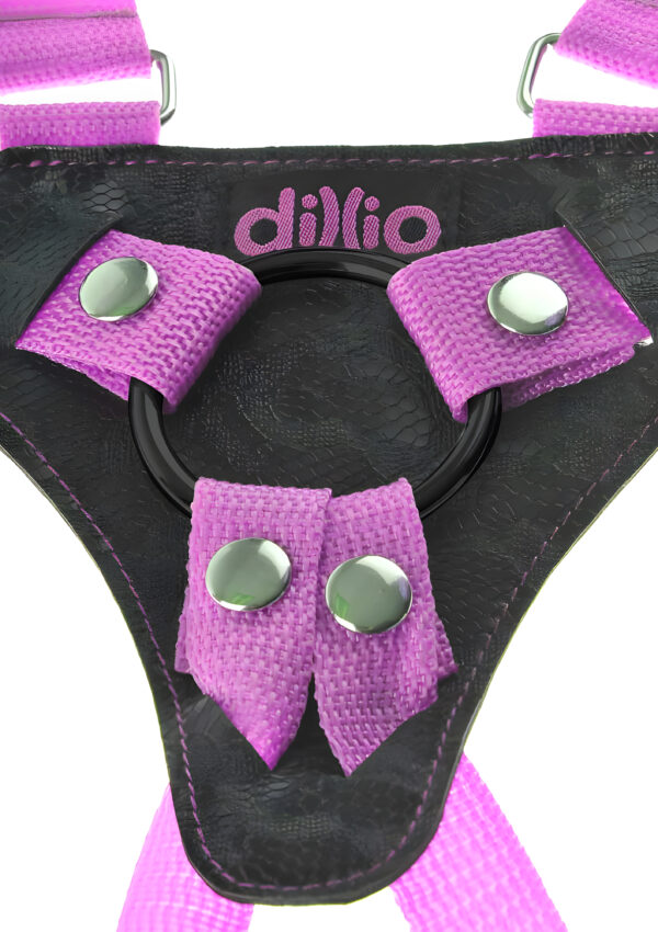 Dillio 7 Inch Strap-On Suspender Set