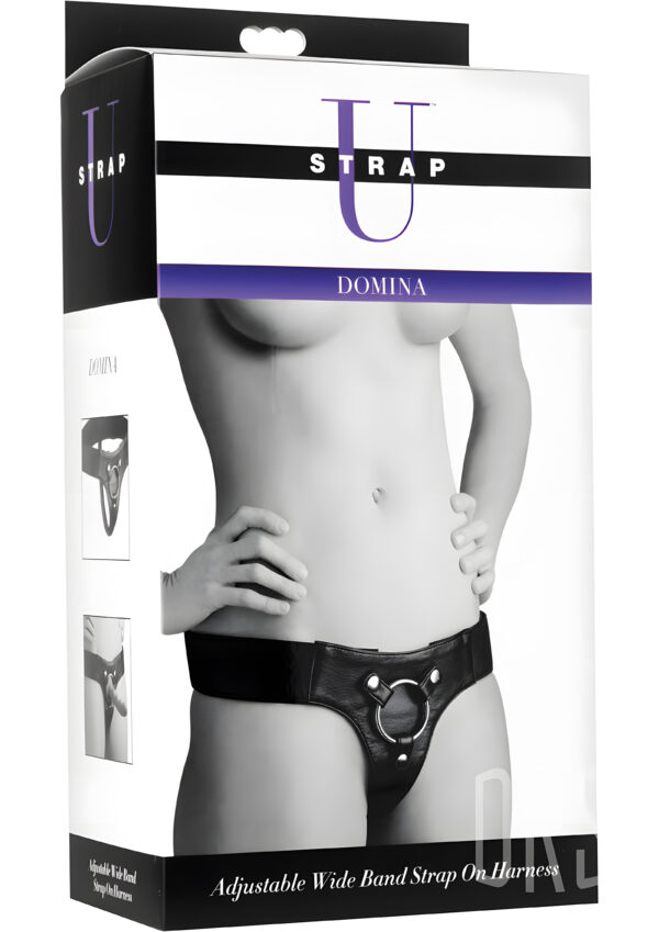 Domina Wide Band Strap On Harness