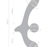 Double Tap Strapless Vibrating Strap-On