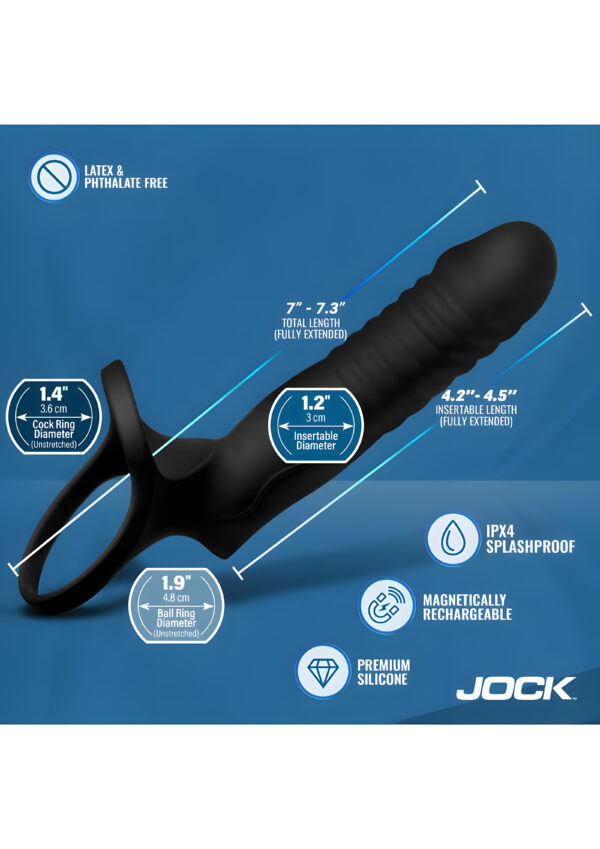 Double Thrust Vibrating Dual Penetration C-Ring with Remote