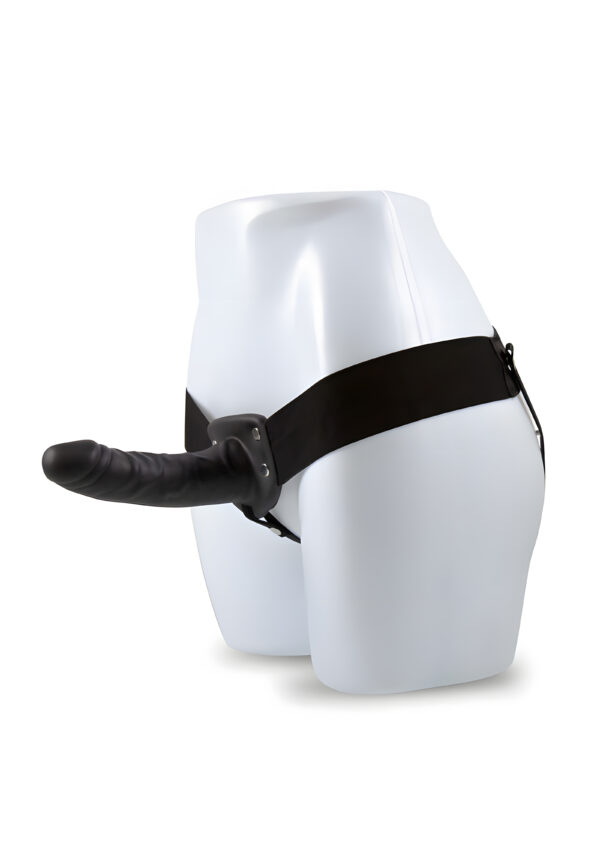 Dr Skin 6 Inch Hollow Strap On Black