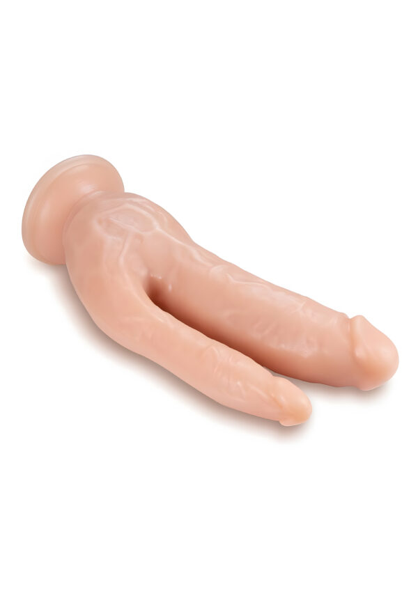 Dr Skin Double Penetration Vanilla Dildo