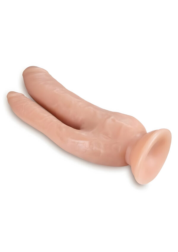 Dr Skin Double Penetration Vanilla Dildo