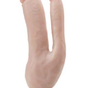 Dr Skin Double Penetration Vanilla Dildo