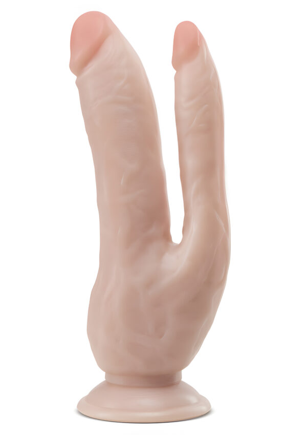 Dr Skin Double Penetration Vanilla Dildo