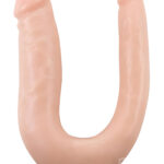 Dr Skin Mini Double Dong Vanilla 12 Inch Double Dildo