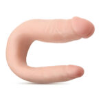 Dr Skin Mini Double Dong Vanilla 12 Inch Double Dildo
