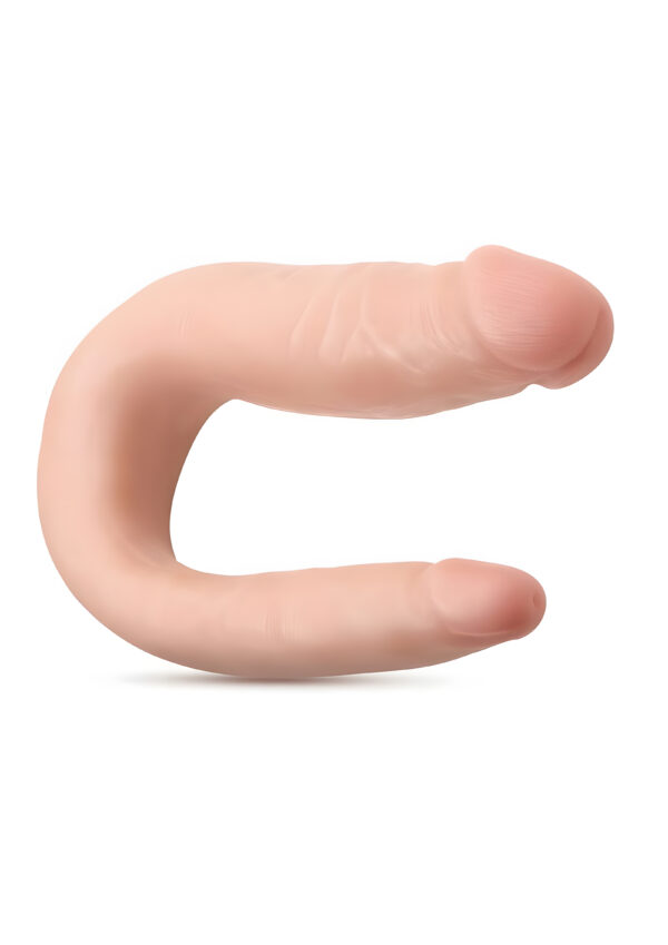 Dr Skin Mini Double Dong Vanilla 12 Inch Double Dildo