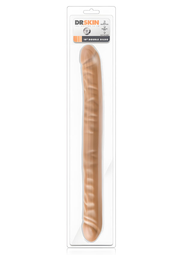 Dr Skin Mocha 18 Inch Long Dildo