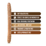 Dr Skin Mocha 18 Inch Long Dildo