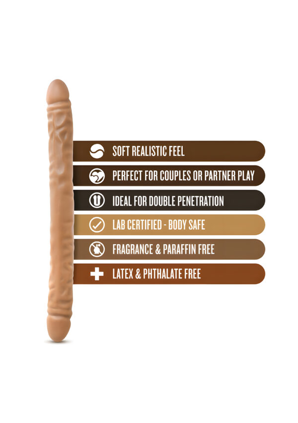 Dr Skin Mocha 18 Inch Long Dildo