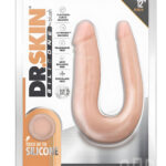 Dr. Skin Silicone Double Vanilla Dildo 12.5 Inch