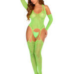 Dream State Neon Green Bodystocking Set