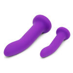 Duo Silicone Dildo and Harness Set