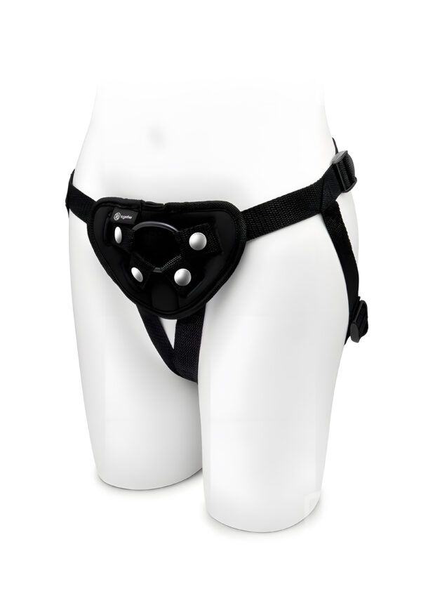 Duo Silicone Dildo and Harness Set